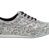 Mod. 183-435: Diamant Ladies Dance Shoes - Sølv / Leopard