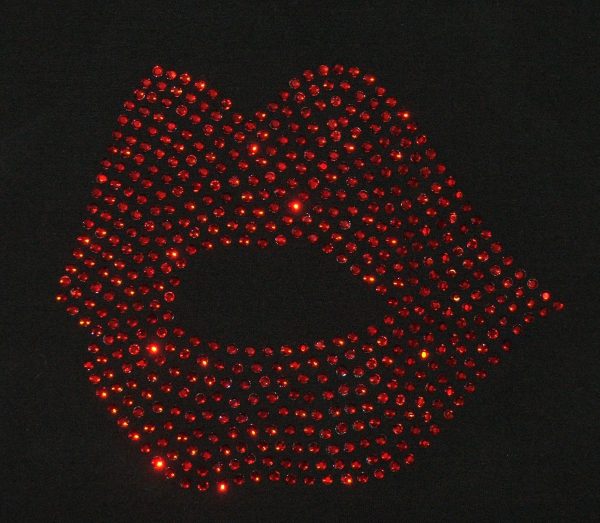 SC315: Swarovski krystallmotiv - Lips