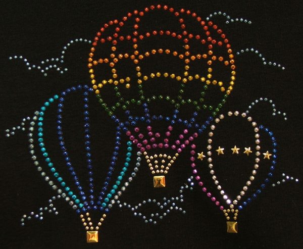 411-hotairbaloons.jpg SC411: Swarovski Krystallmotiv - Hot Air Balloons