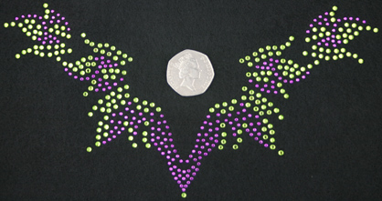 SC420: Swarovski Krystallmotiv - Neckline 278