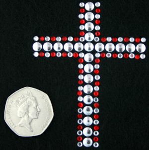 423-cross.jpg SC423: Swarovski Krystallmotiv - Cross