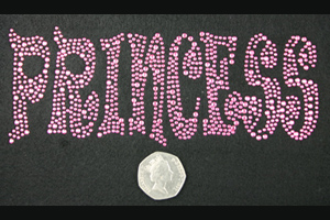 SC471: Swarovski Krystallmotiv - Pink Princess