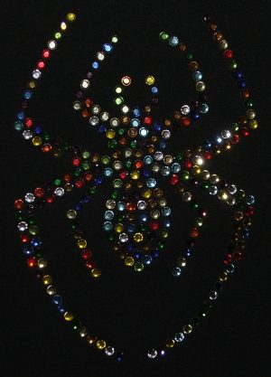 A11-Spidercolored.jpg SCA10: Swarovski Krystallmotiv - Colored Spider
