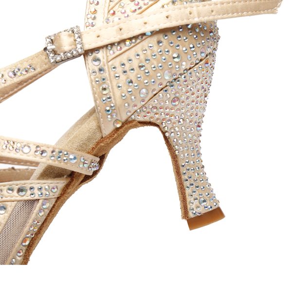 LID403: iDance Ladies Crystal Latin shoes