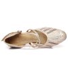 LID403: iDance Ladies Crystal Latin shoes
