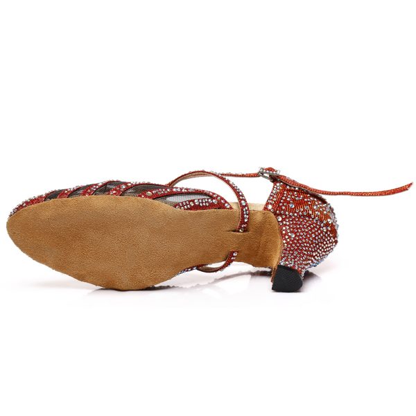 LID403: iDance Ladies Crystal Latin shoes