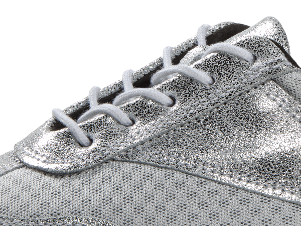 Mod. 183-435: Diamant Ladies Dance Shoes - Sølv / Leopard