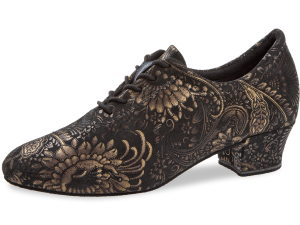 Mod. 199: Diamant Ladies Dance Shoes - Flowerprint