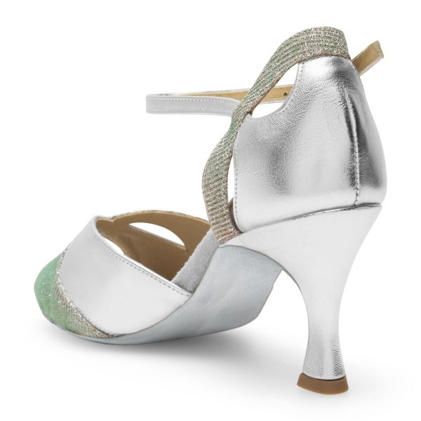 Rumpf dansesko modell 9405 - Sølv