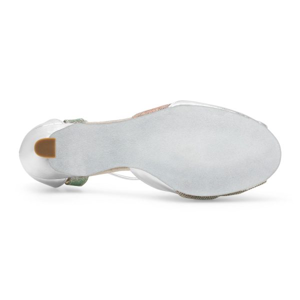 Rumpf dansesko modell 9405 - Sølv