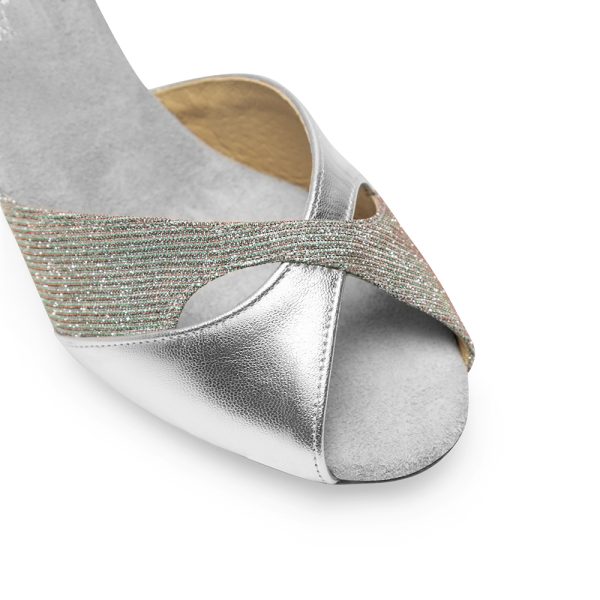 Rumpf dansesko modell 9405 - Sølv