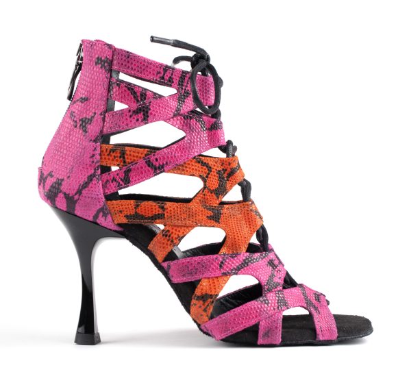 PortDance dansesko modell PD804 - Pink Snake