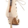 PortDance dansesko modell PD804 - Beige Gold Snake