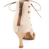 PortDance dansesko modell PD804 - Beige Gold Snake
