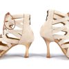 PortDance dansesko modell PD804 - Beige Gold Snake