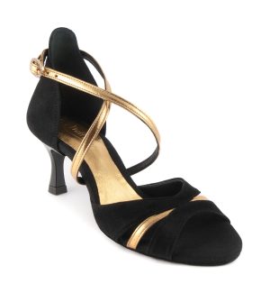PortDance dansesko modell PD816 - Black Gold