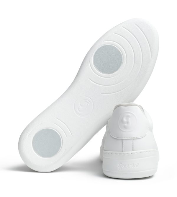 PD GR LISBON: Groovis by PortDance Dance Sneaker - White