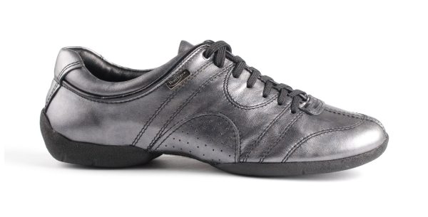 PortDance dansesko modell PD Casual 001 - Black/Silver