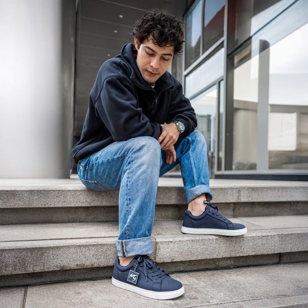 Fuego Dansesko modell Low-Top - Navy Blue / Marineblå LT-NB