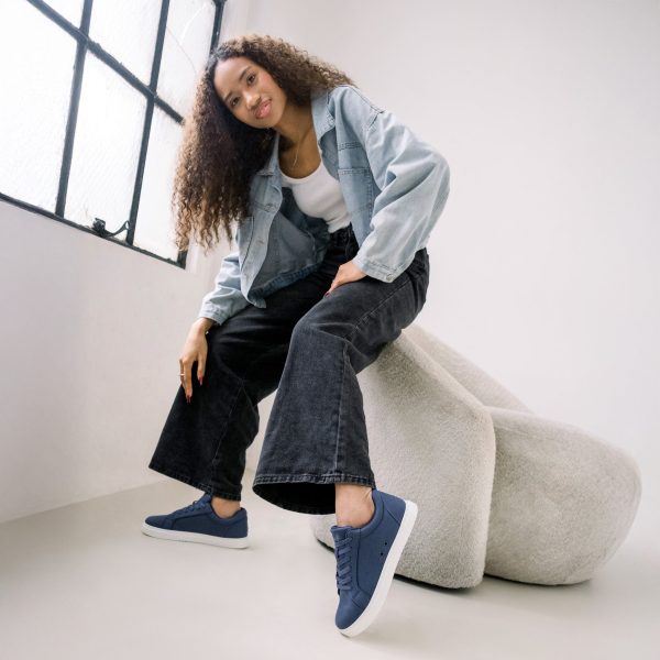 Fuego Dansesko modell Low-Top - Navy Blue / Marineblå LT-NB