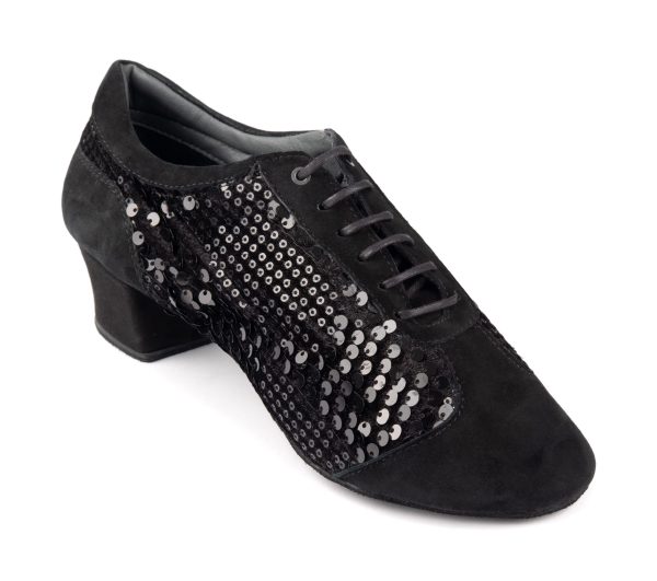 PortDance dansesko modell PD NOIRÉ Cuban