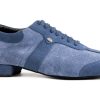 PortDance dansesko modell PD Pietro Street - Blue Denim