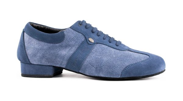 PortDance dansesko modell PD Pietro Street - Blue Denim