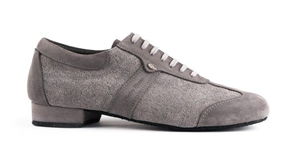 PortDance dansesko modell PD Pietro Street - Grey Denim