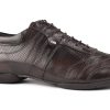 PortDance dansesko modell PD Pietro Street - Brown Leather