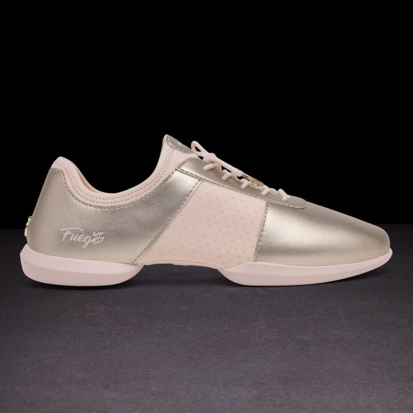 Fuego dansesko modell Split Sole Champagne Fuego dansesko modell Split Sole Champagne
