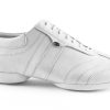PortDance dansesko modell PD Pietro Street - White Leather PortDance dansesko modell PD Pietro Street - White Leather