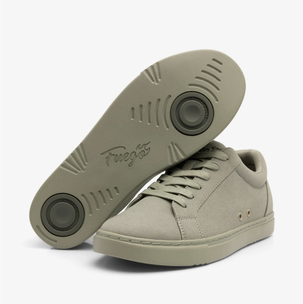 LT-SG: Fuego Low Top dance sneaker - Sage (Nyhet Oktober '26) - Forhåndsbestilling