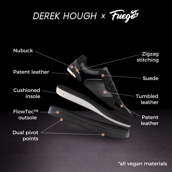 Fuego dansesko modell Low Top - Derek Hough (LT-DH) Fuego dansesko modell Low Top - Derek Hough (LT-DH)