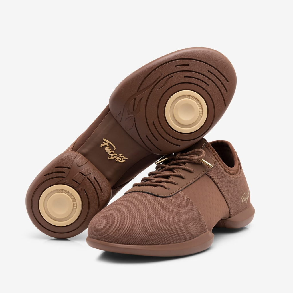 Fuego dansesko modell Split-Sole - Mocha