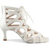 PortDance dansesko modell PD804 NET - White Pearl / 50mm